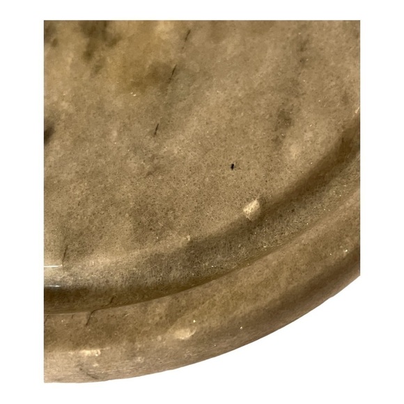 MARBLE round cheese severer clear dome Himark holiday entertaining party - Picture 7 of 8